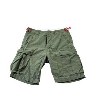 Topo Designs Green Side Tab Cargo Men's Outdoor Short Size Small